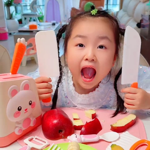 厨房玩具水果切切乐儿童切菜刀套装益智锻炼宝宝动手能力过家家
