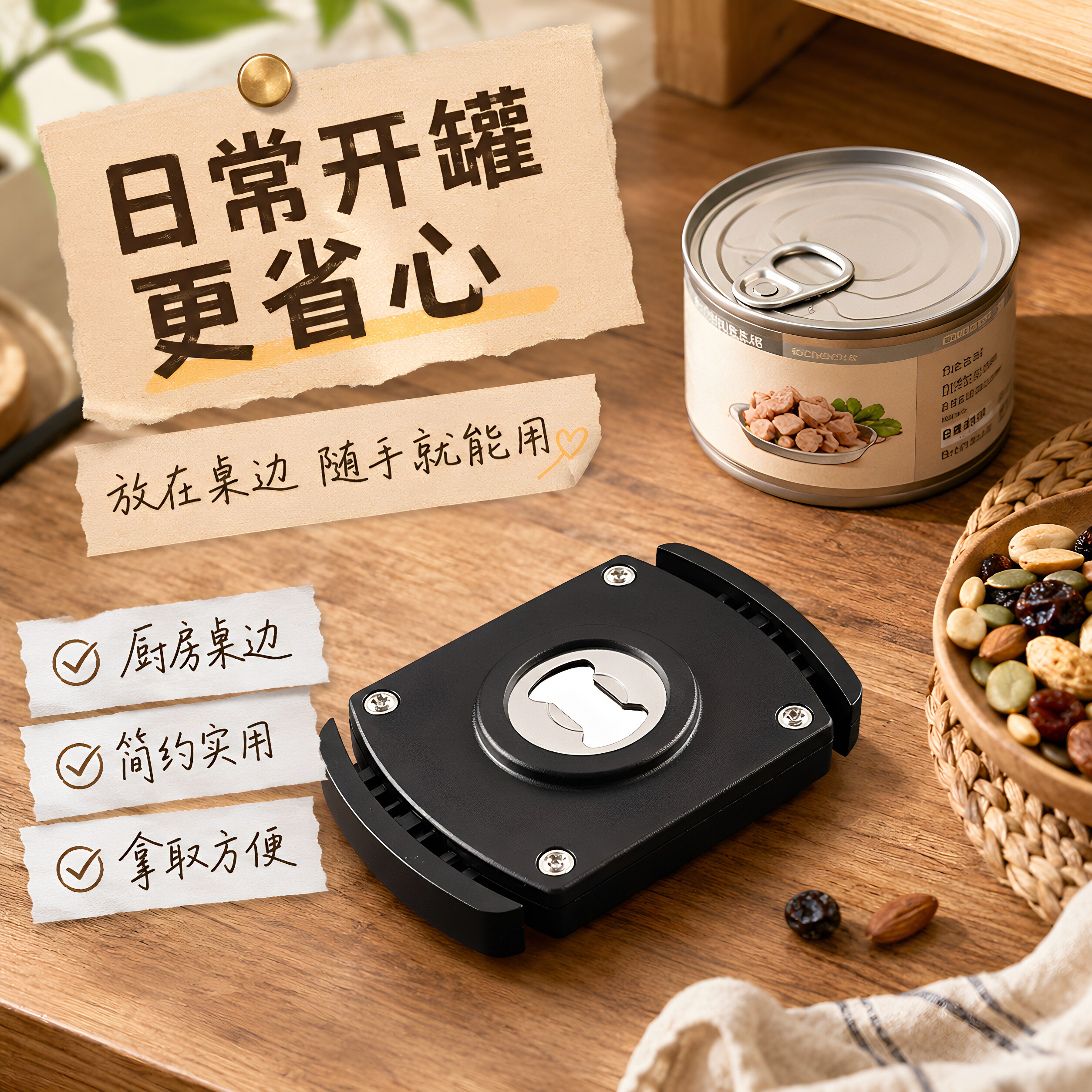 易拉罐开罐器拧饮料啤酒可乐开瓶器开口便携式开盖器旋盖器家用瓶