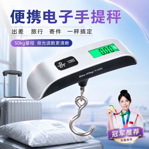 高精度迷你便携手提电子秤