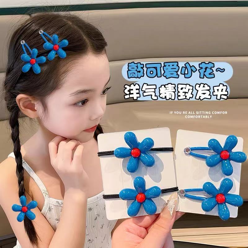 新款高端甜美侧边刘海鸭嘴夹发卡