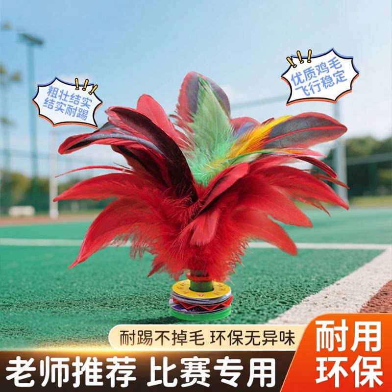 毽子儿童小学生踢鸡毛腱毽子