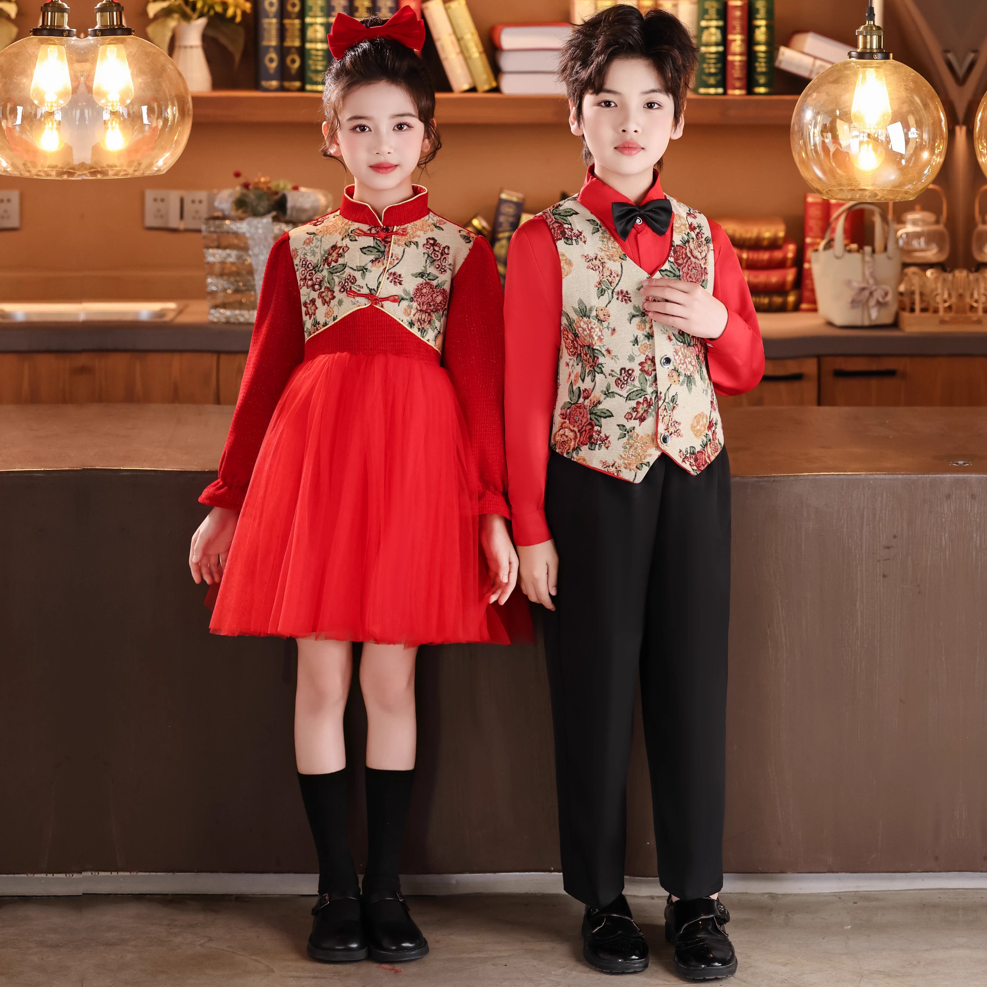 儿童如愿祖国有我大合唱朗诵服装