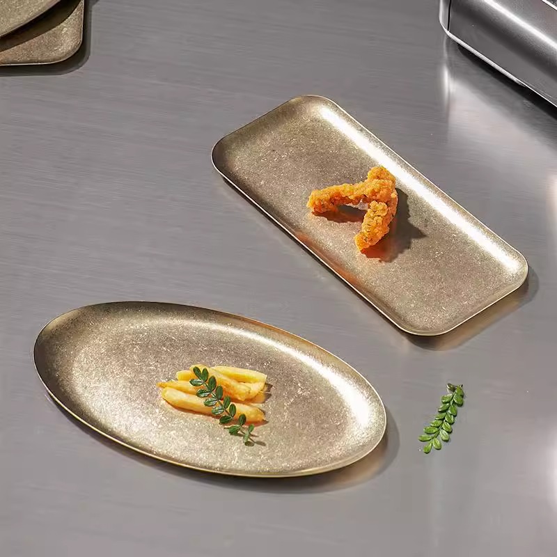 304不锈钢手冲咖啡托盘烤肉