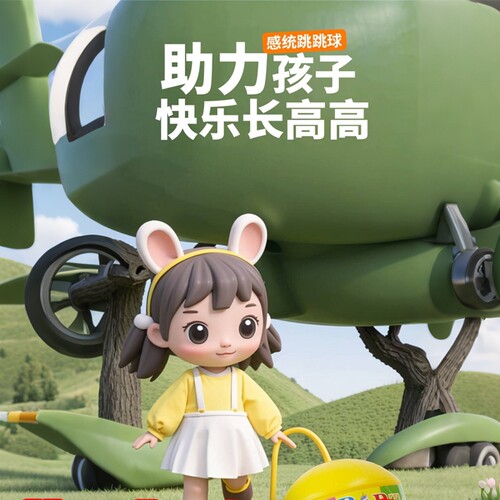 弹力球脚环套脚男女孩弹跳运动