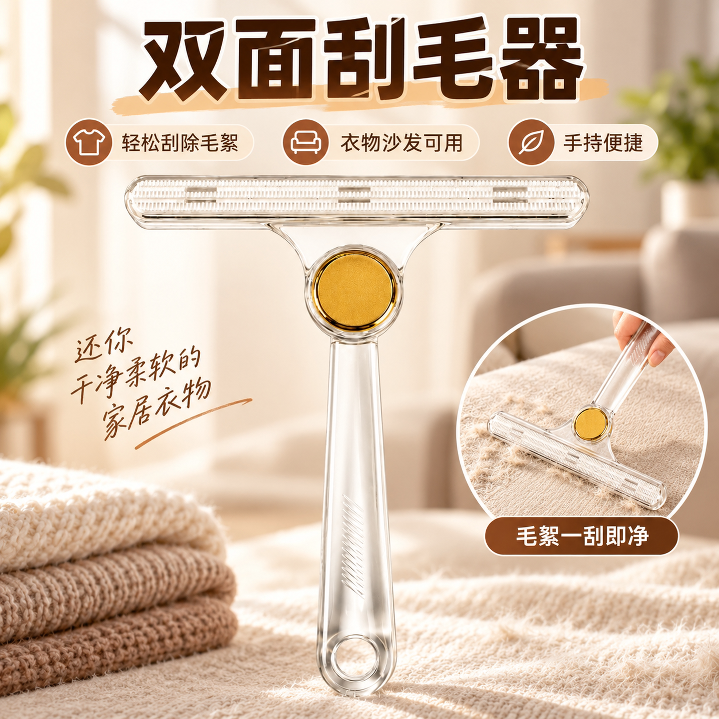 刮毛器衣服起球手动除毛剃毛剃刀呢子羊毛大衣物毛球去球修剪神器