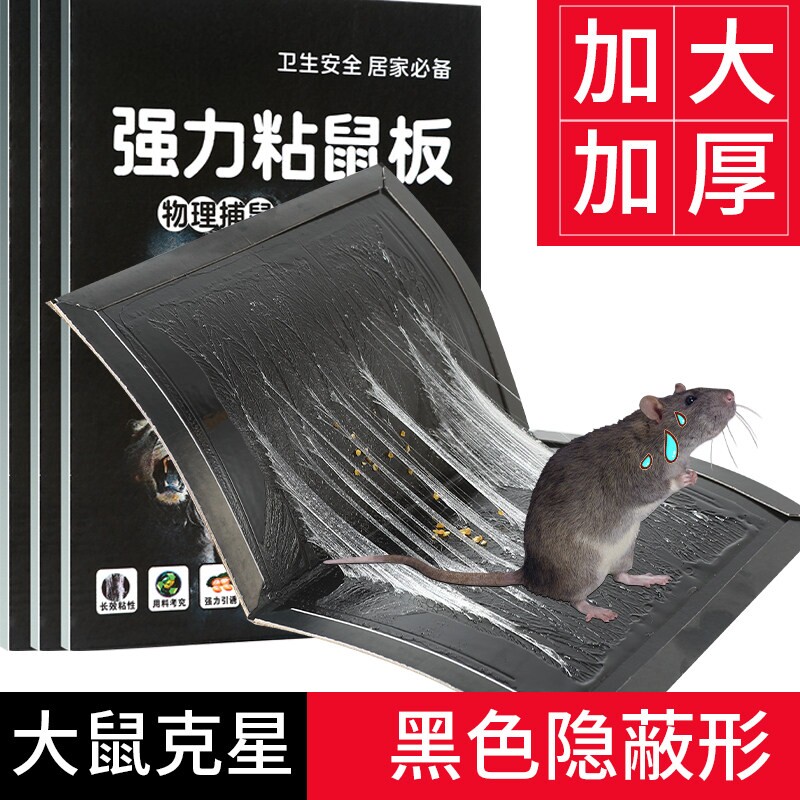 家用强效粘鼠板加厚加大引诱