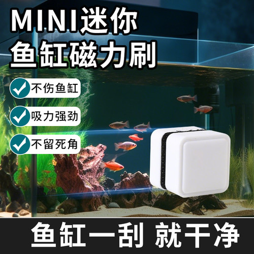 磁力刷强磁鱼缸刷无死角