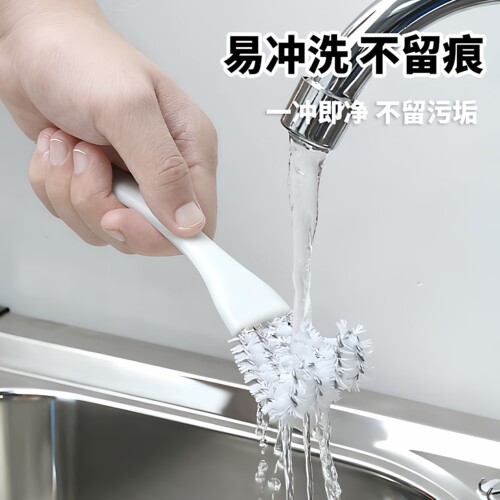 油烟机刷子适用工具钢丝刷带柄烧烤网水槽厨房灶台去油污缝隙家用