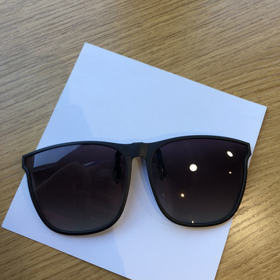 2025新款偏光太阳镜夹片可上翻大框超轻男女墨镜夹片开车专用眼镜