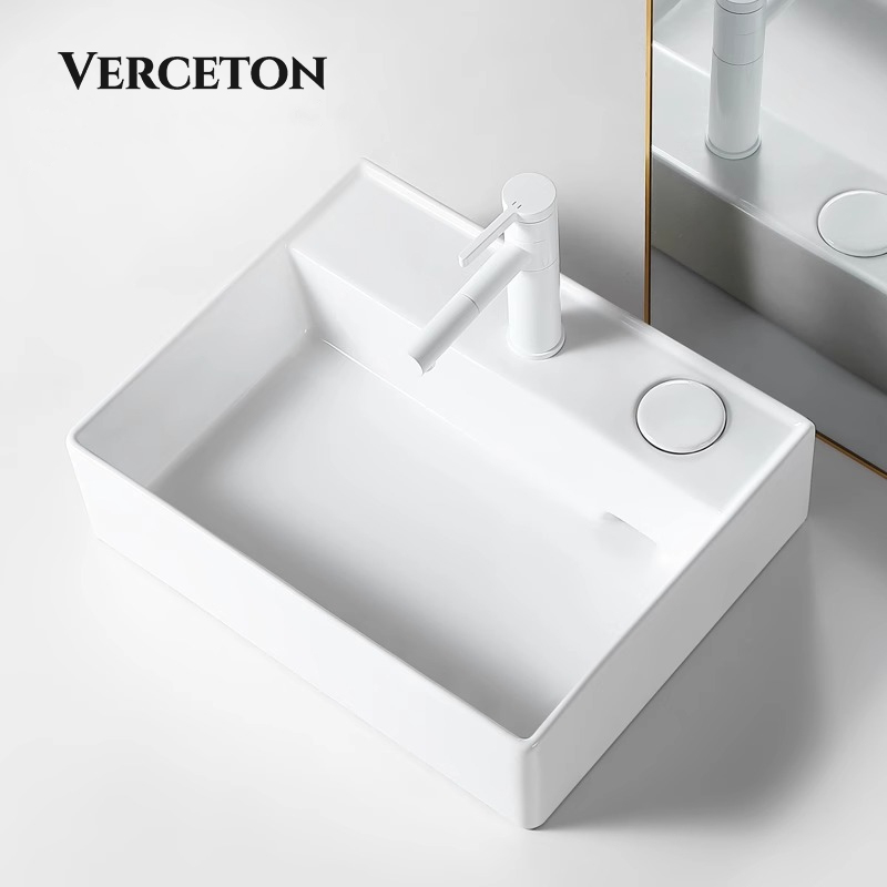 台控排水家用阳台方形台上洗手盆