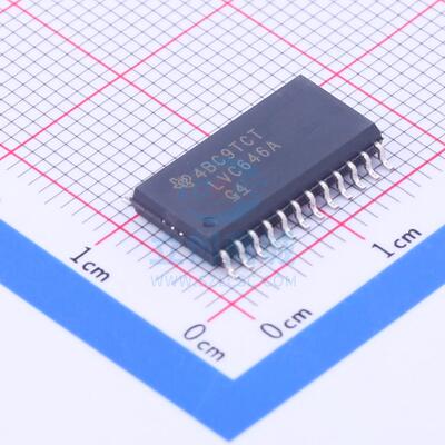 收发器 SN74LVC646ADW SOIC-24_300mil TI全新原装进口