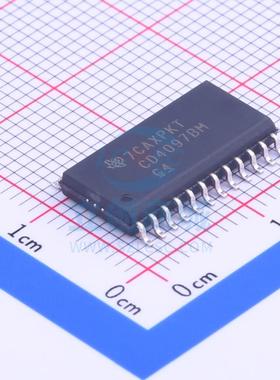 模拟开关/多路复用器 CD4097BM SOIC-24_300mil TI 全新原装进口
