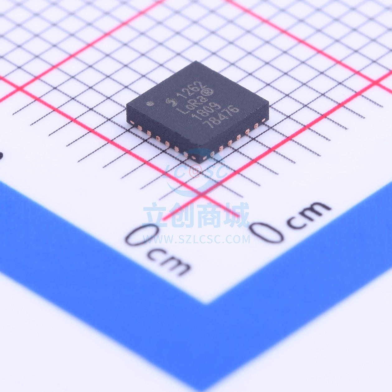 无线收发芯片 SX1262IMLTRT QFN-24 SEMTECH