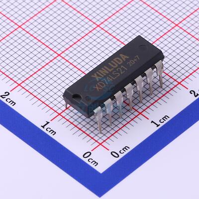 逻辑门 XD74LS21 DIP-14 XINLUDA(信路达)