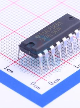 LCD驱动 SN74LS47N DIP-16 TI 全新原装进口