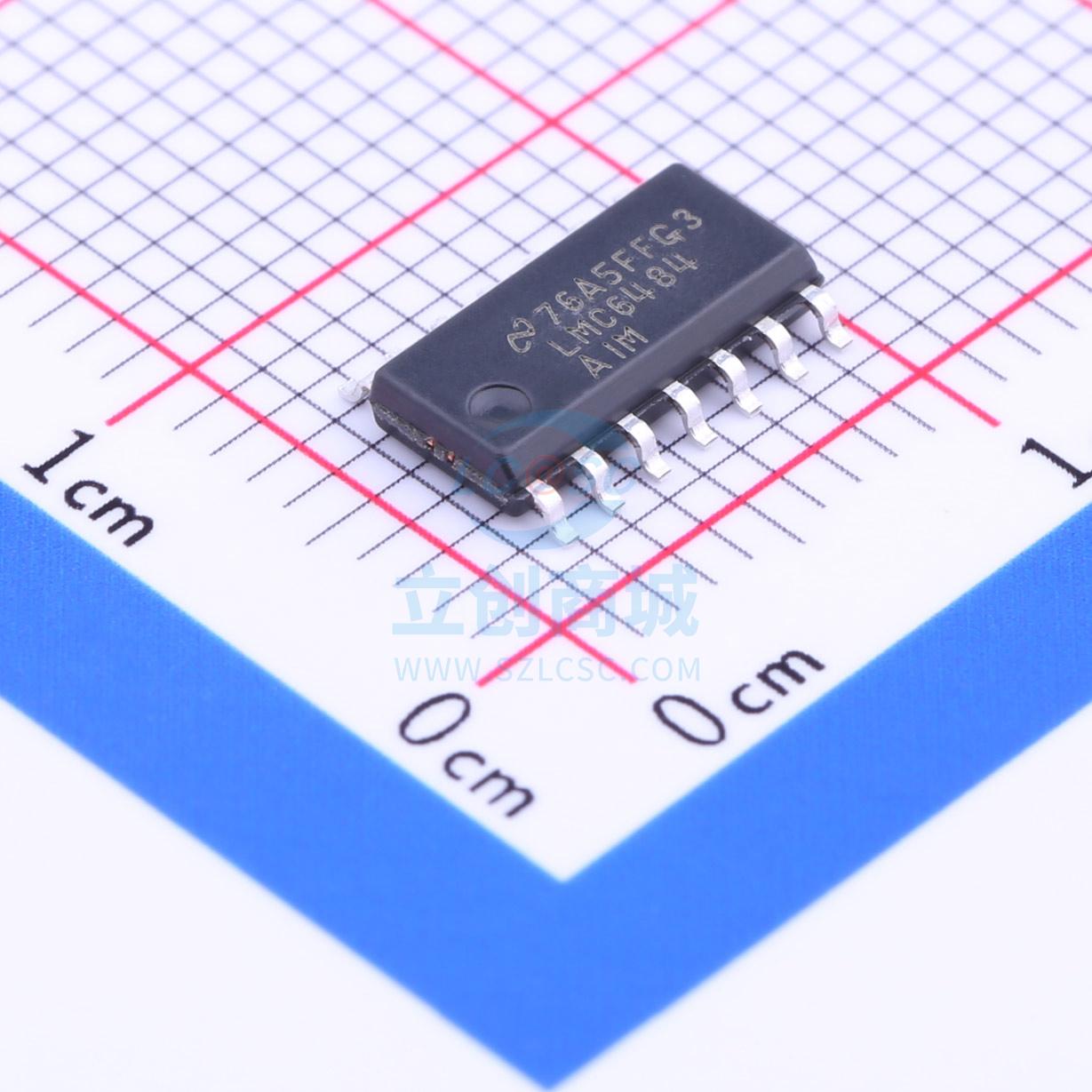 运算放大器 LMC6484AIMX/NOPB SOIC-14 TI()
