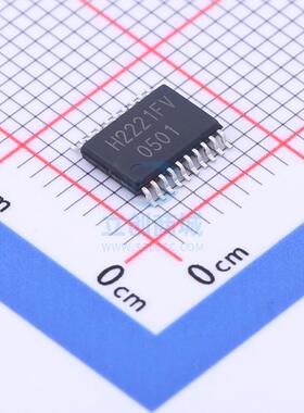 数模转换芯片DAC BH2221FV-E2 SSOP-20B ROHM(罗姆)