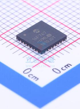 单片机(MCU/MPU/SOC) PIC16F767-I/ML QFN-28 MIC 全新原装进口