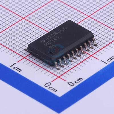 驱动器 SN74HC241DWR SOIC-20_300mil TI 全新原装进口