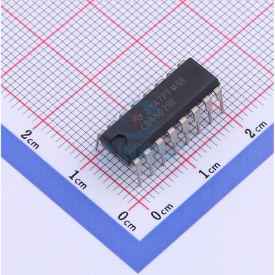 驱动器 CD4502BE PDIP-16 TI 全新原装进口