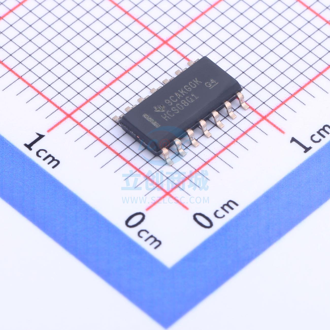 逻辑门 SN74HCS08QDRQ1 SOIC-14 TI全新原装进口