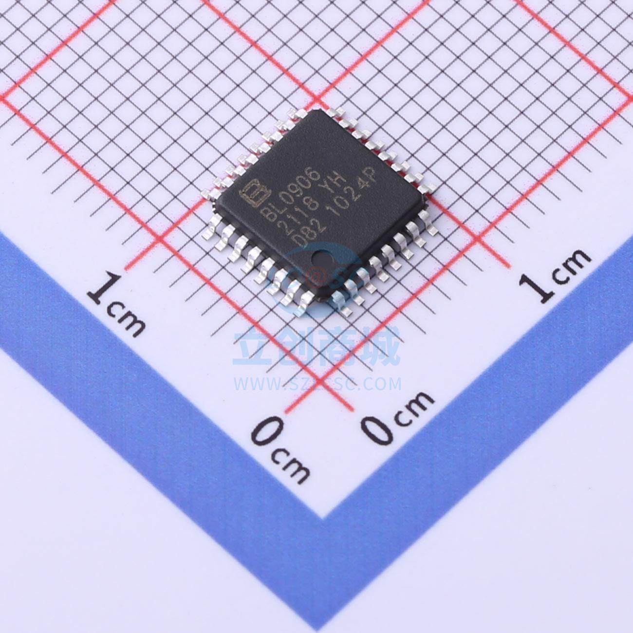 电能计量芯片 BL0906 LQFP-32 BL(上海贝岭)