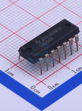 定时器/计时器/时钟振荡器 SA556N DIP-14 TI()