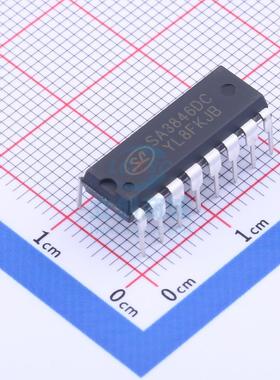 DC-DC电源芯片 SA3846DC DIP-16_300mil SILAN(士兰微)