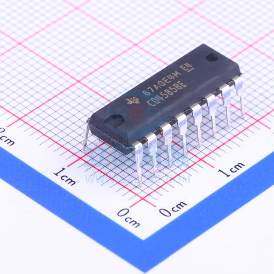 数字比较器 CD4585BE DIP-16 TI 全新原装进口