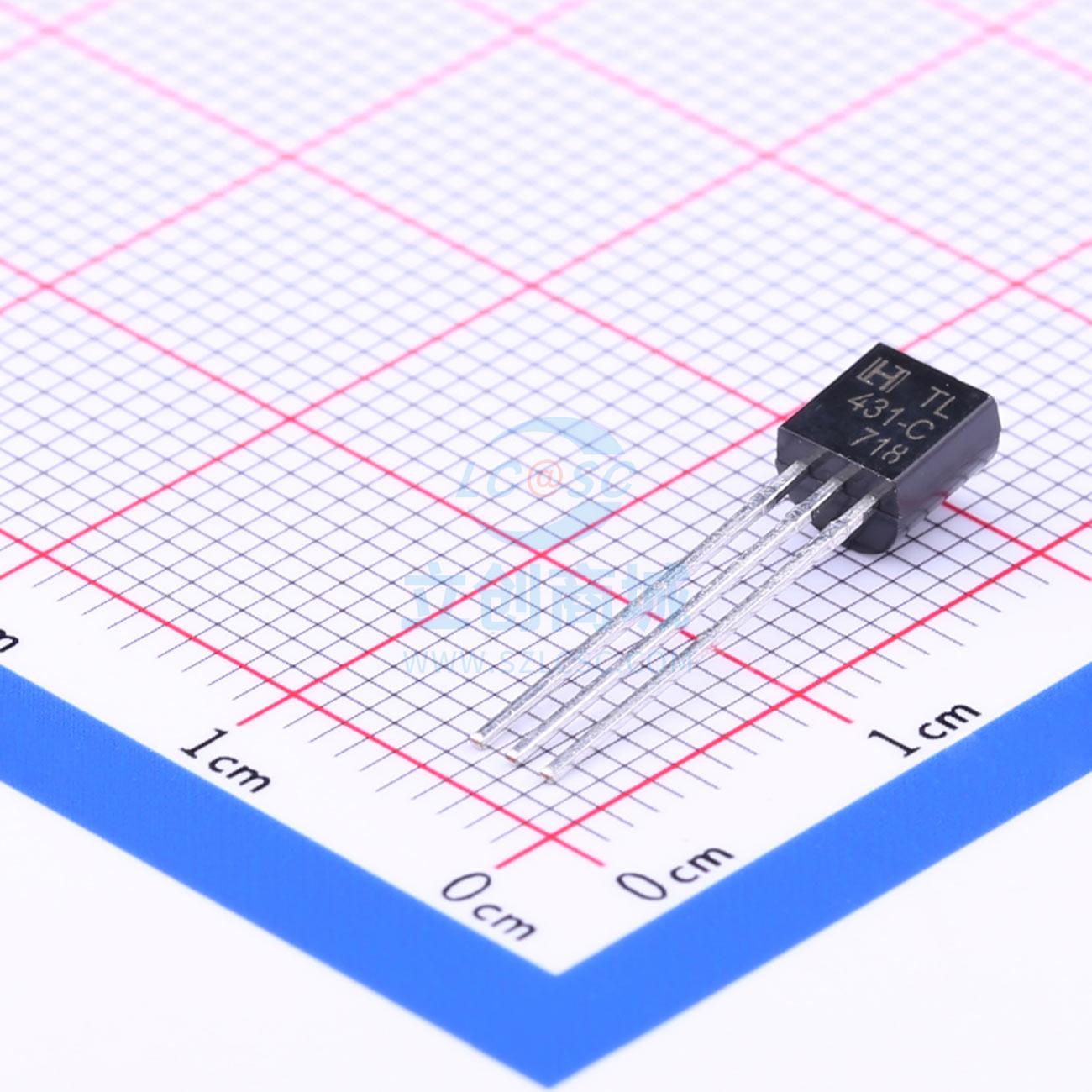 电压基准芯片 TL431C TO-92 HTC