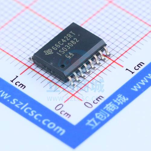 RS-485/RS-422芯片 ISO3082DWR SOIC-16_300mil TI 全新原装进口