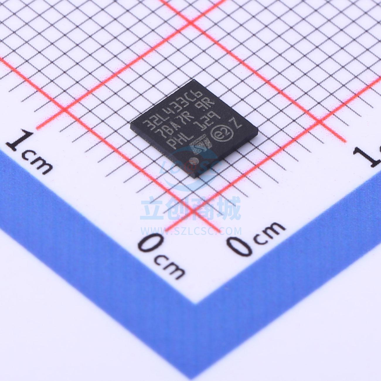 单片机(MCU/MPU/SOC) STM32L433RCI6 UFBGA-64 ST 全新原装进口