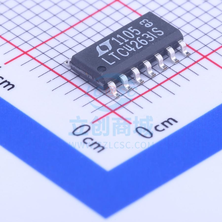 以太网供电(PoE)控制器 LTC4263IS#PBF SOIC-14_150mil ADI 全新