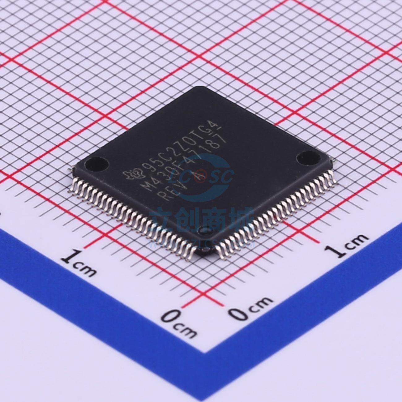 LCD驱动 MSP430F47187IPZR LQFP-100 TI 全新原装进口