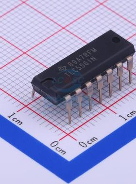 定时器/计时器/时钟振荡器 TLC556IN DIP-14 TI()