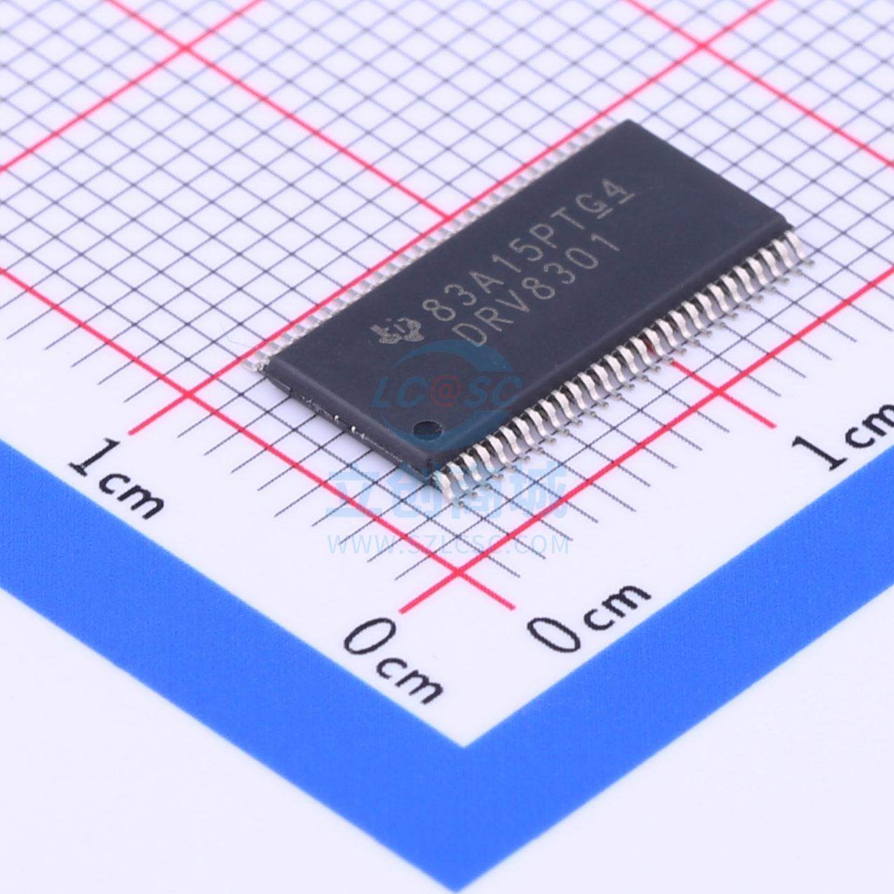 电机驱动芯片 DRV8301DCAR HTSSOP-56 TI()