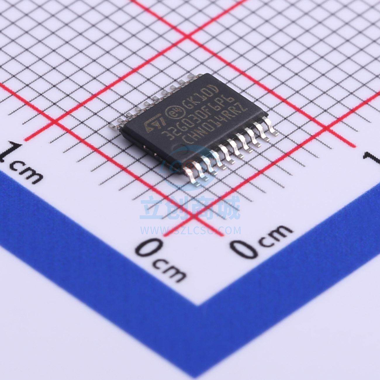 单片机(MCU/MPU/SOC) STM32G030F6P6TR TSSOP-20 ST 全新原装进口