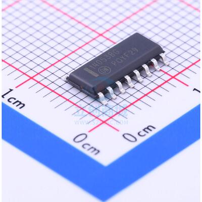 模拟开关/多路复用器 MC14053BDR2G SOIC-16_150mil on 全新原装