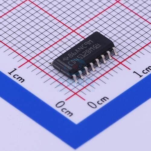 电源芯片 CD4512BM96 SOIC-16 TI 全新原装进口