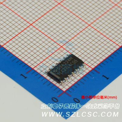 运算放大器 TLC27L4CDR SOIC-14_150mil TI 全新原装进口