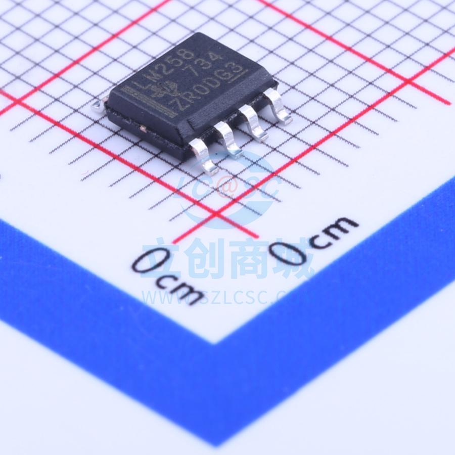 运算放大器 LM258DR SOIC-8_150mil TI()
