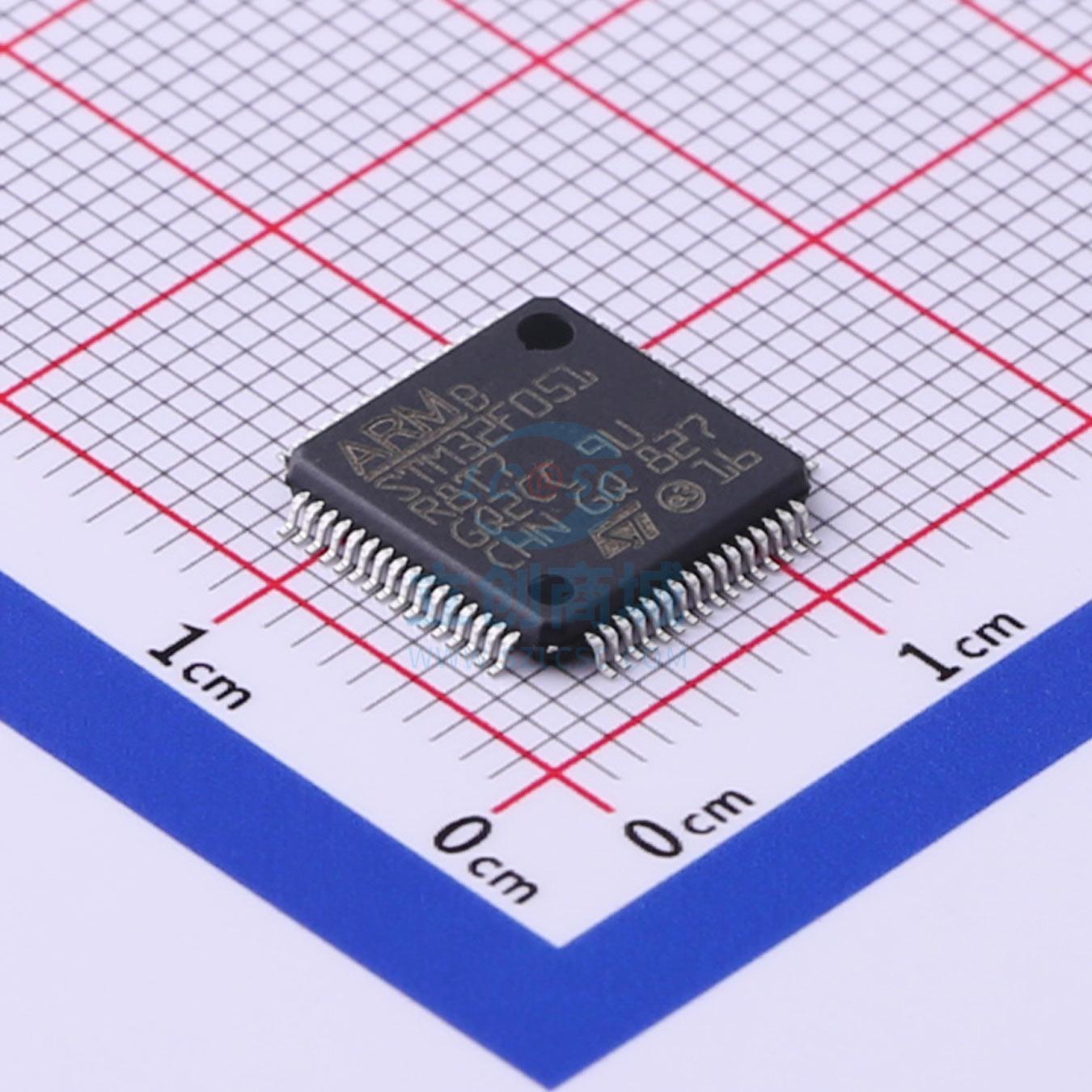 单片机芯片IC STM32F051R8T7 LQFP-64 ST 全新原装进口