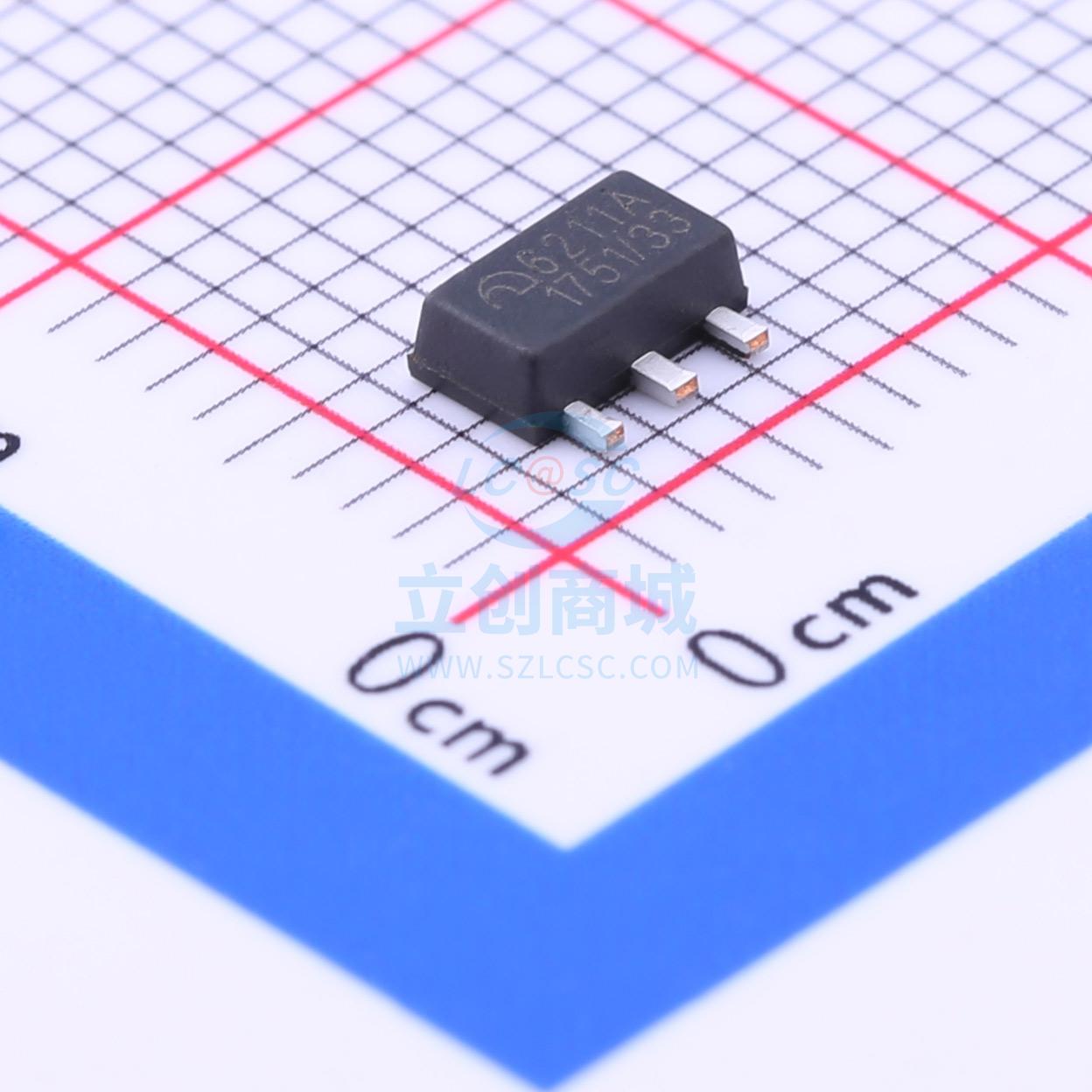 线性稳压器(LDO) ME6211A33PG-N SOT-89(SOT-89-3) MICRONE(南京