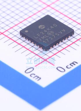 单片机(MCU/MPU/SOC) PIC18LF24K40-I/ML QFN-28 MIC 全新原装进