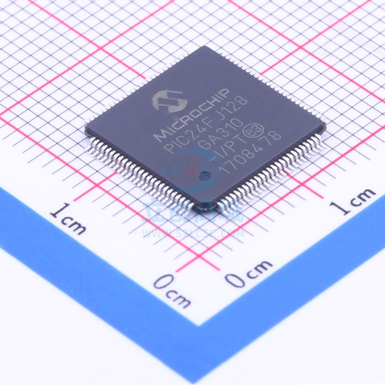 单片机(MCU/MPU/SOC) PIC24FJ128GA310-I/PT TQFP-100 MIC全新原
