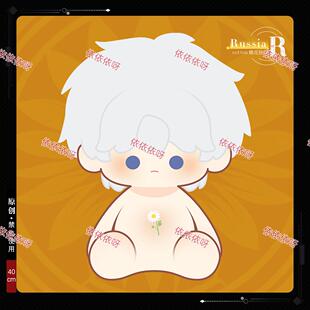 原创ch俄40cm棉花娃娃拟二次元学玩偶公仔countryhumans周边