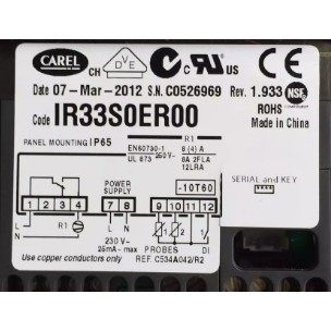 卡乐温控器CAREL IR33F0AHA0+IR33F0EHA0+IR33W7LR20+IR33Z7HR20