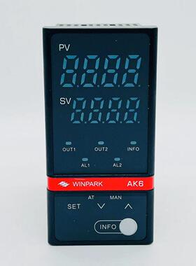 WINPARK常州汇邦AK6数显温控器 AK6-BKL110智能温控表 温度控制仪