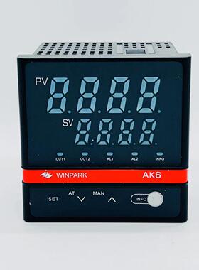 WINPARK常州汇邦AK6数显温控器 AK6-DKL210智能温控表 温度控制仪