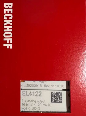 倍福EL4122 EL4112 EL4102 EL1018 EL1002 EL3204EL3112 EL1819